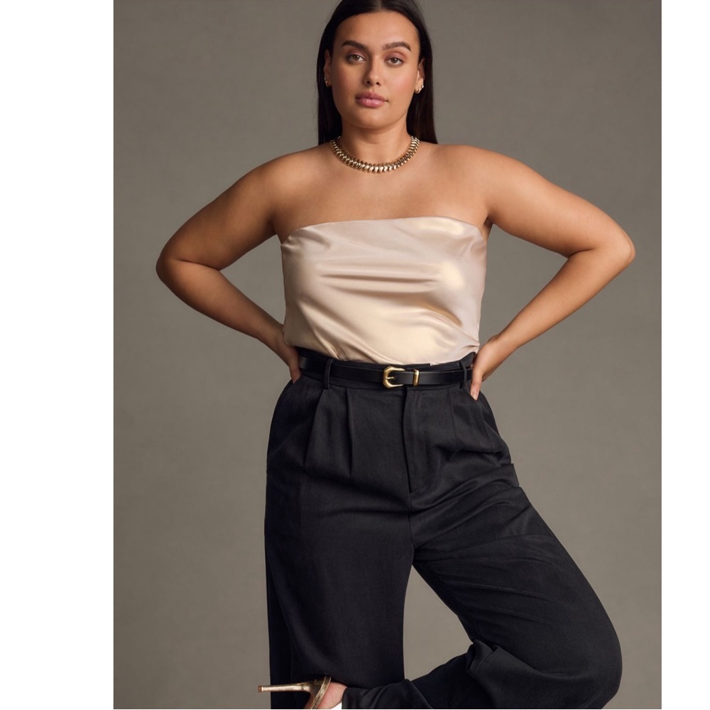 NWT Anthropologie Shine Tube Top